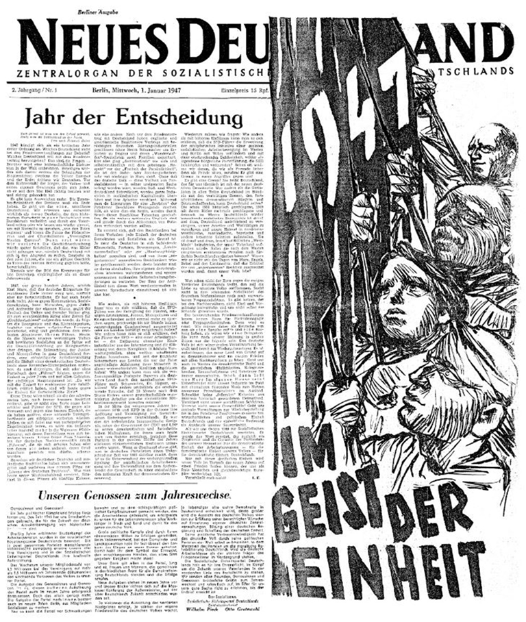 Neues Deutschland Digital Archive East View